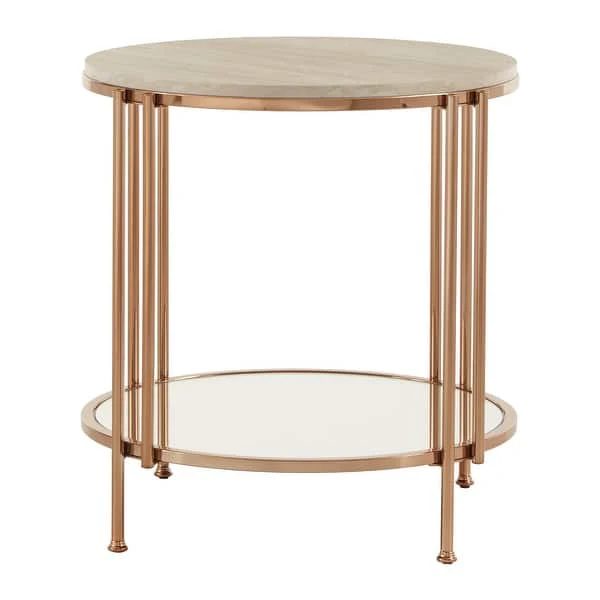Amelia Round Marble Nesting Tables - Image 3