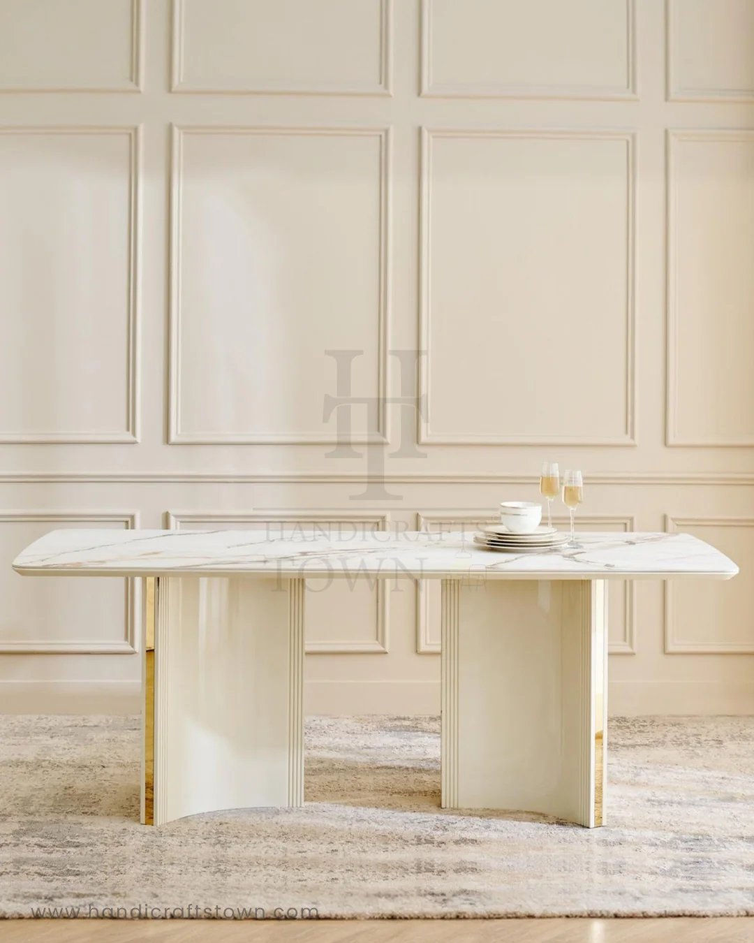 Architectural Aura Dining Table - Image 2
