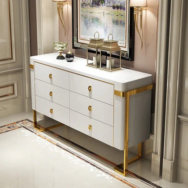 Aurum & Ivory Sideboard Cabinet - Image 3