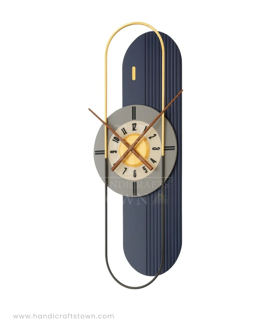 Chrono Wooden Wall Clock - Image 3