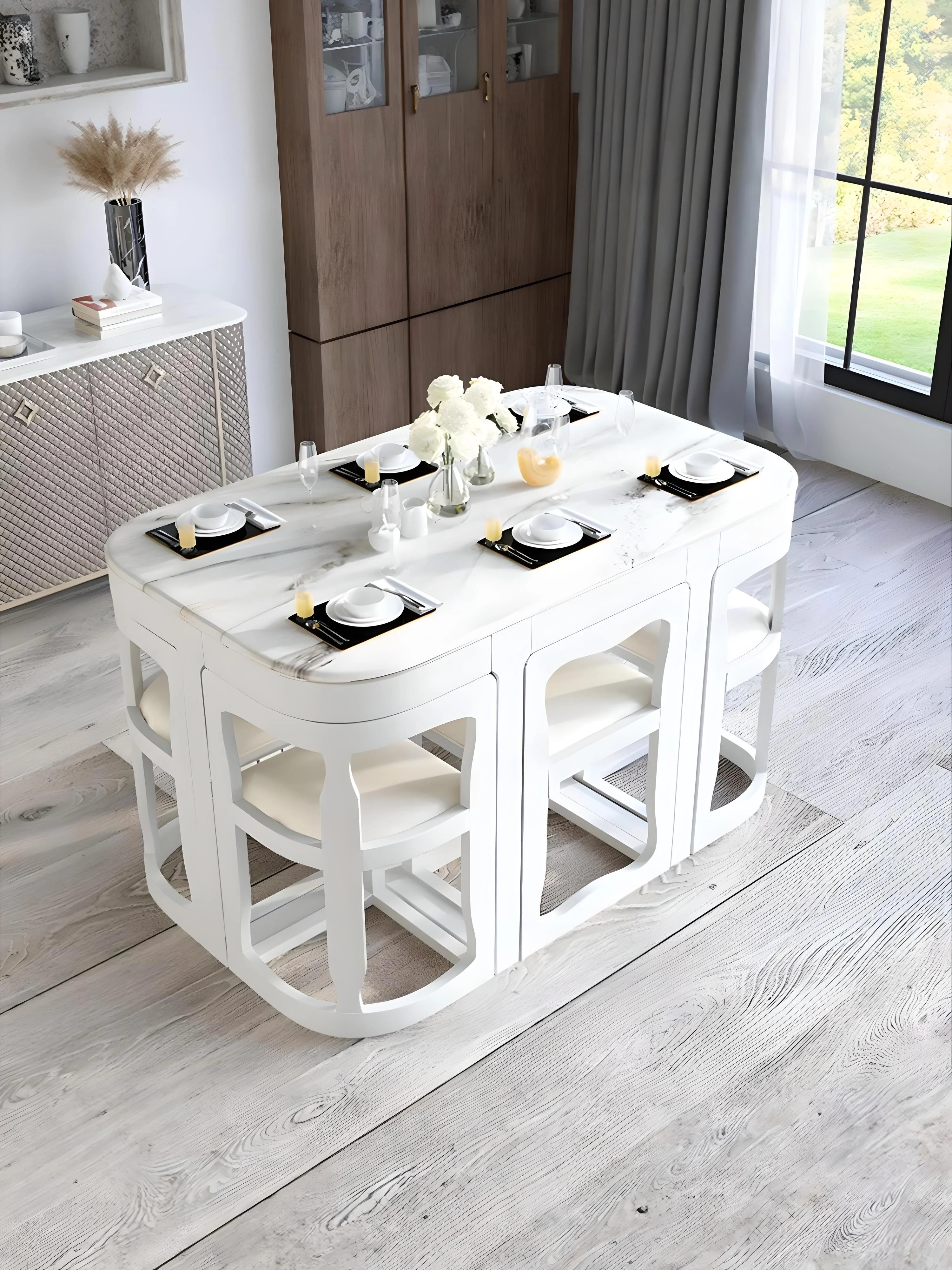 Compact Elegance Dining Table