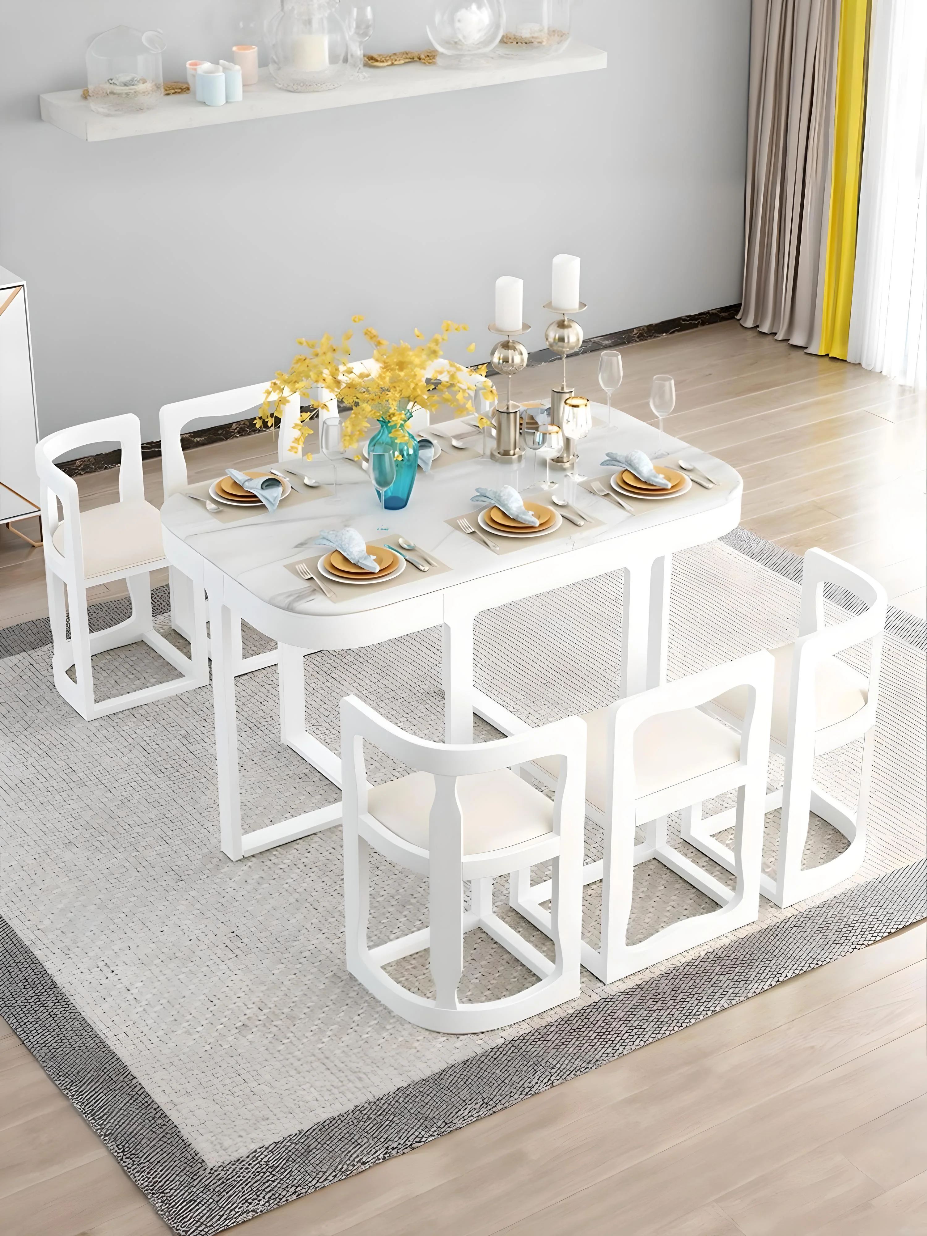 Compact Elegance Dining Table - Image 2
