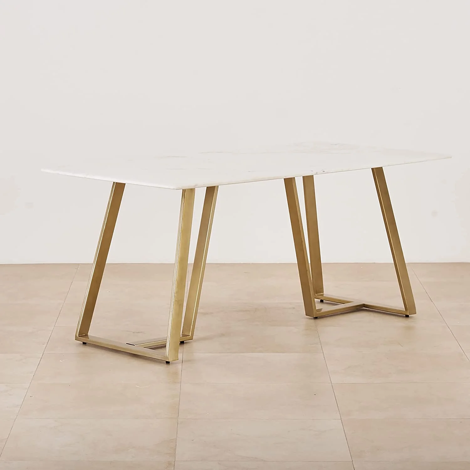Convivial Metal Dining Table - Image 4