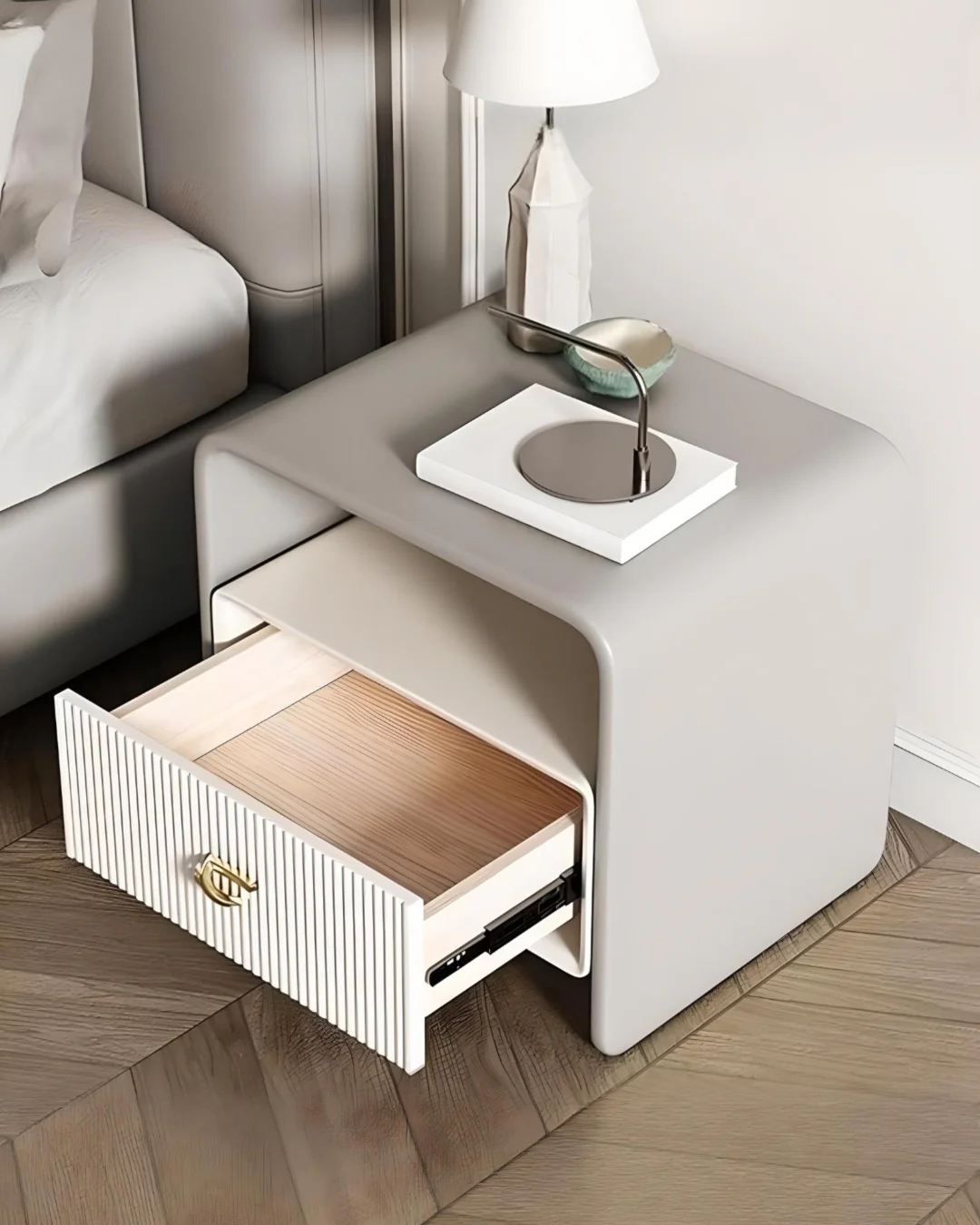 Driftline Bedside Table - Image 2