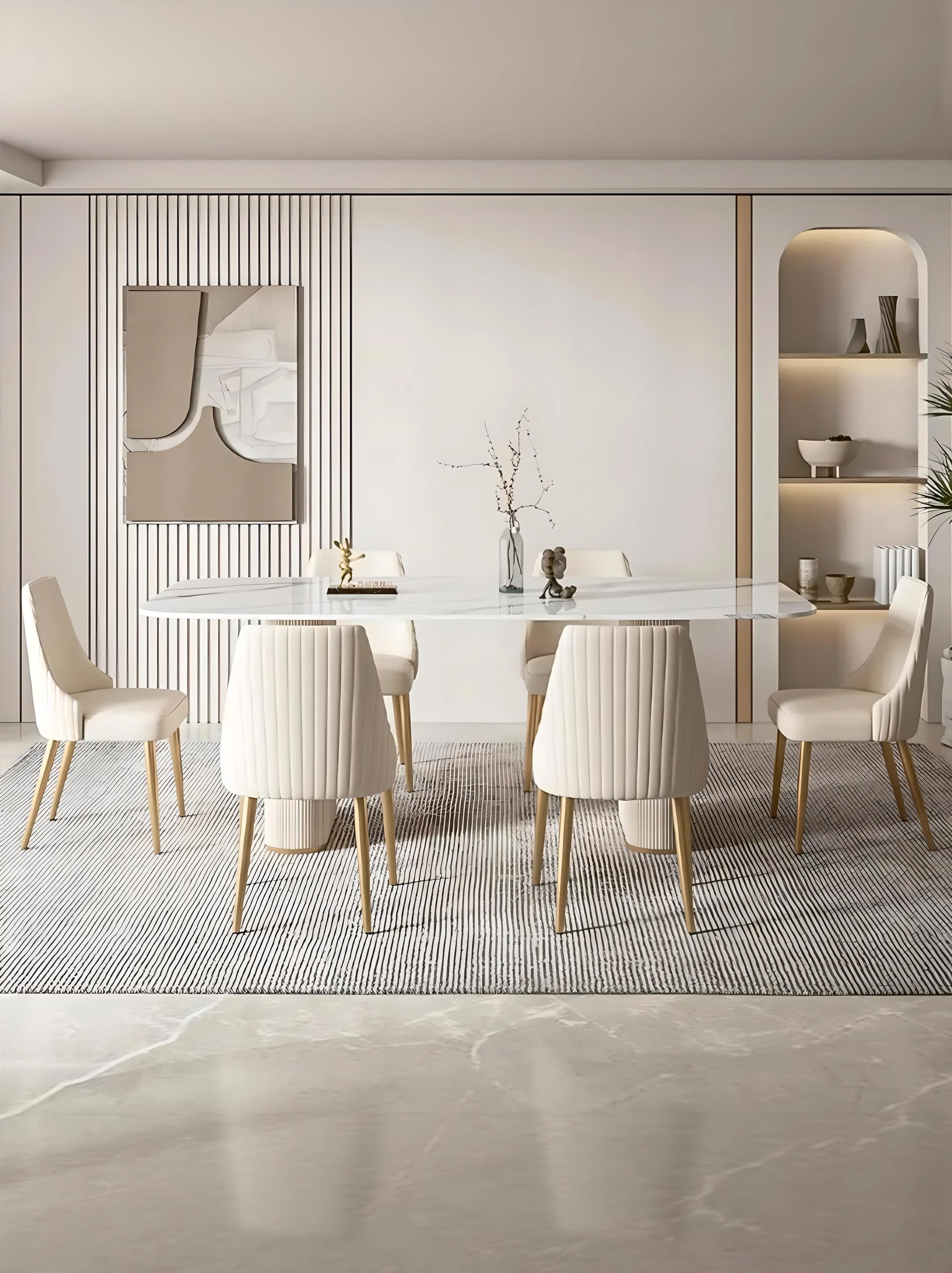Linea Column Dining Table - Image 4