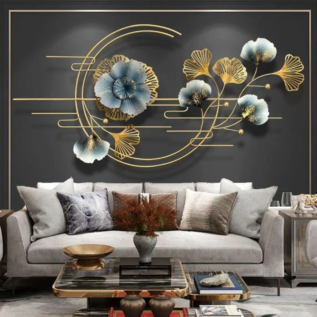 Majestic Bouquet Metal Wall Art - Image 2