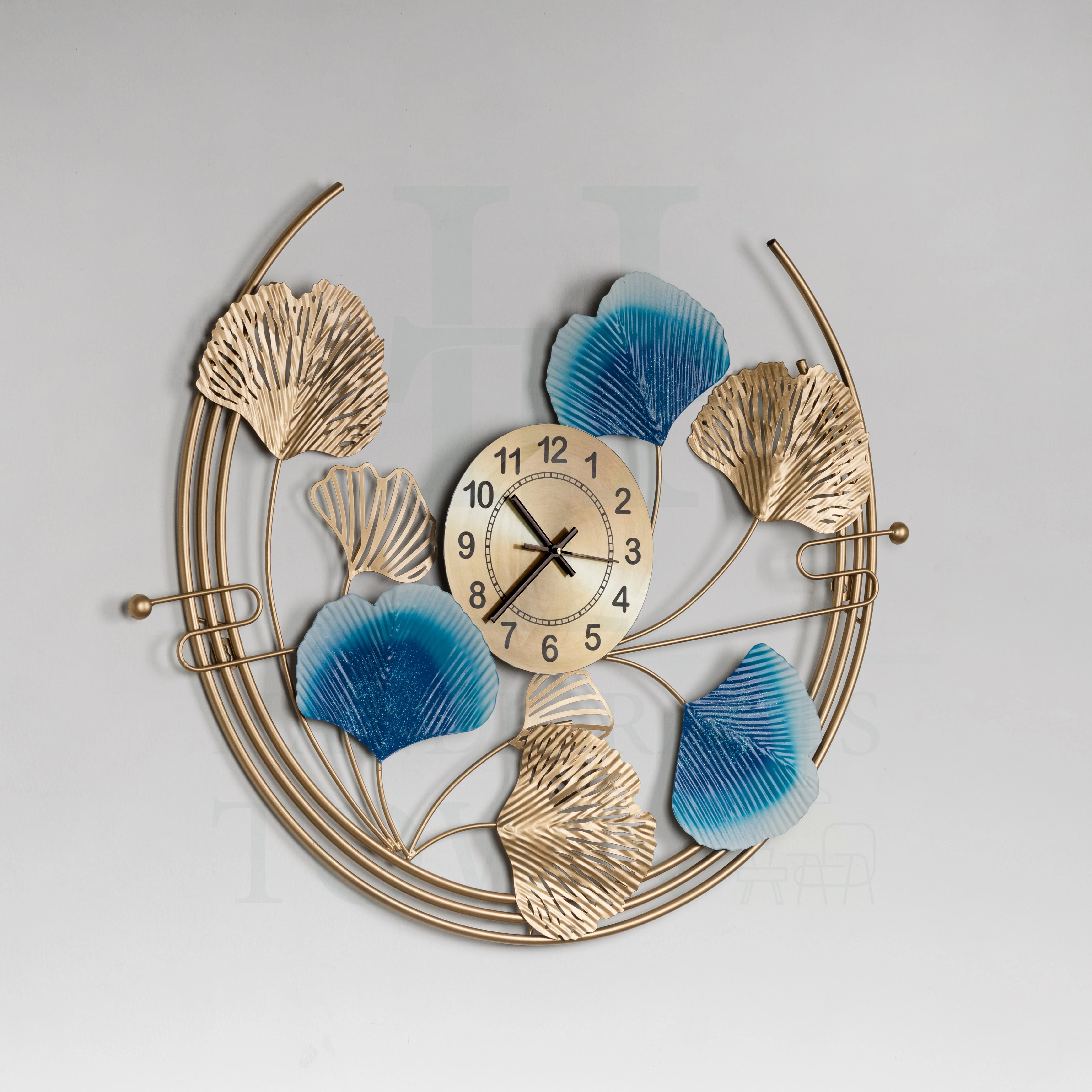 Metal Round Wall Clock - Image 3