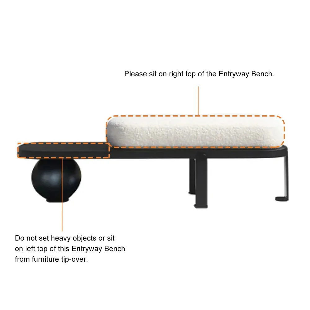 Noble Aura Bench Black - Image 6