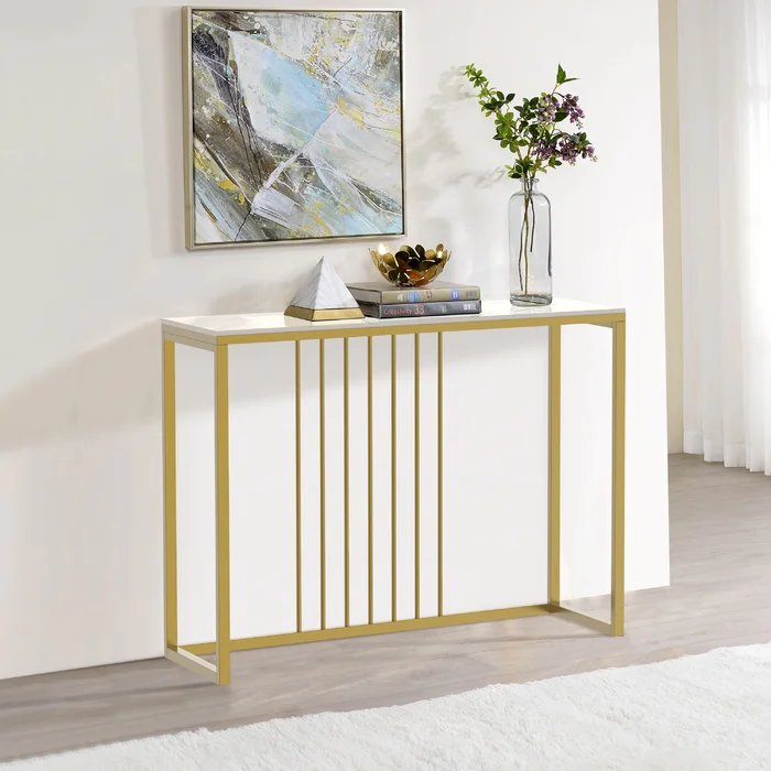 Odine Gold Console Table - Image 3
