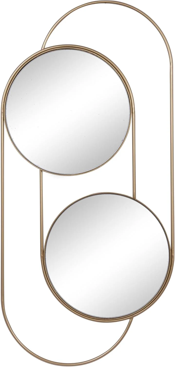 Sleek Looped Metal Mirror - Image 2