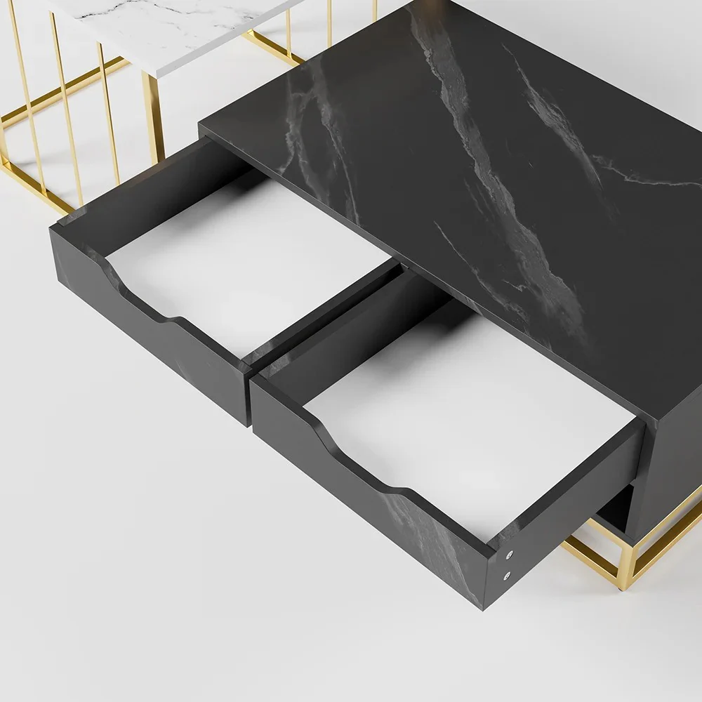 Sleek & Stackable Nesting Tables - Image 2