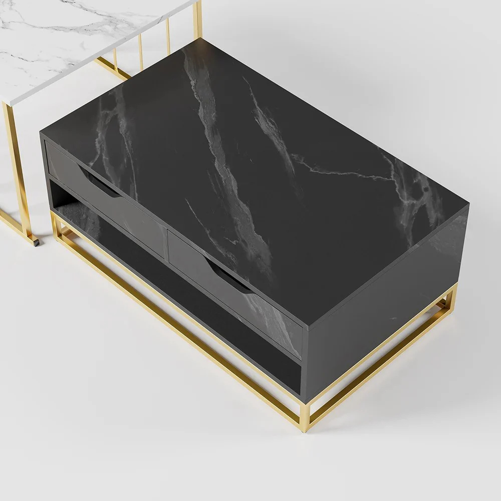 Sleek & Stackable Nesting Tables - Image 5