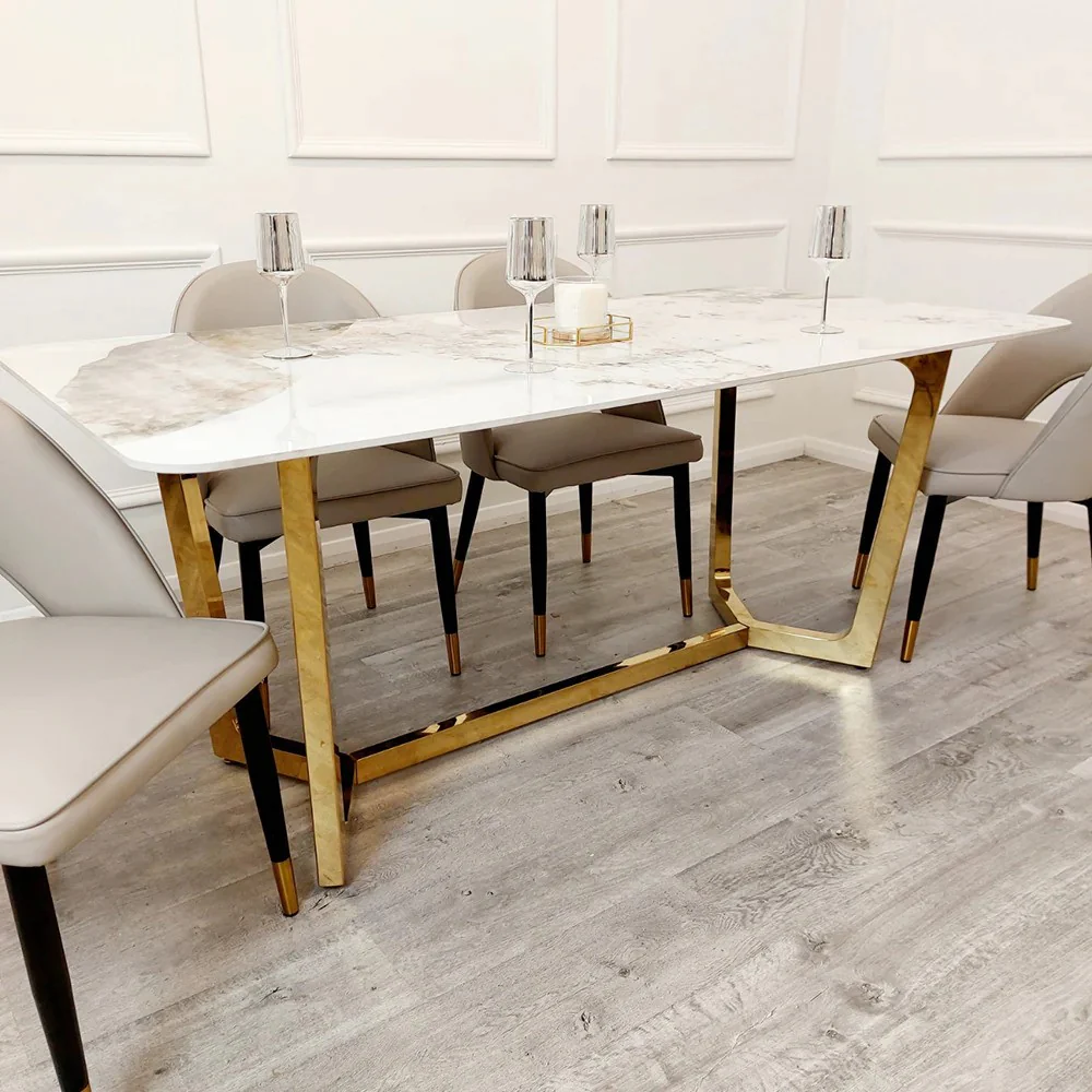 Starstruck Metal Dining Table with chairs - Image 3