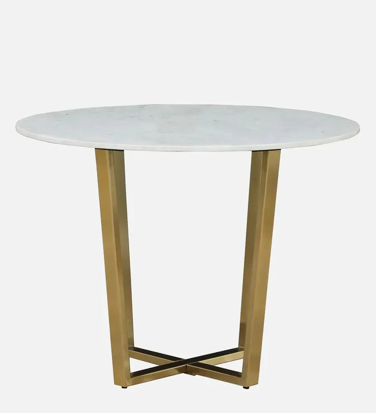 U Frame Metal Dining Table - Image 3