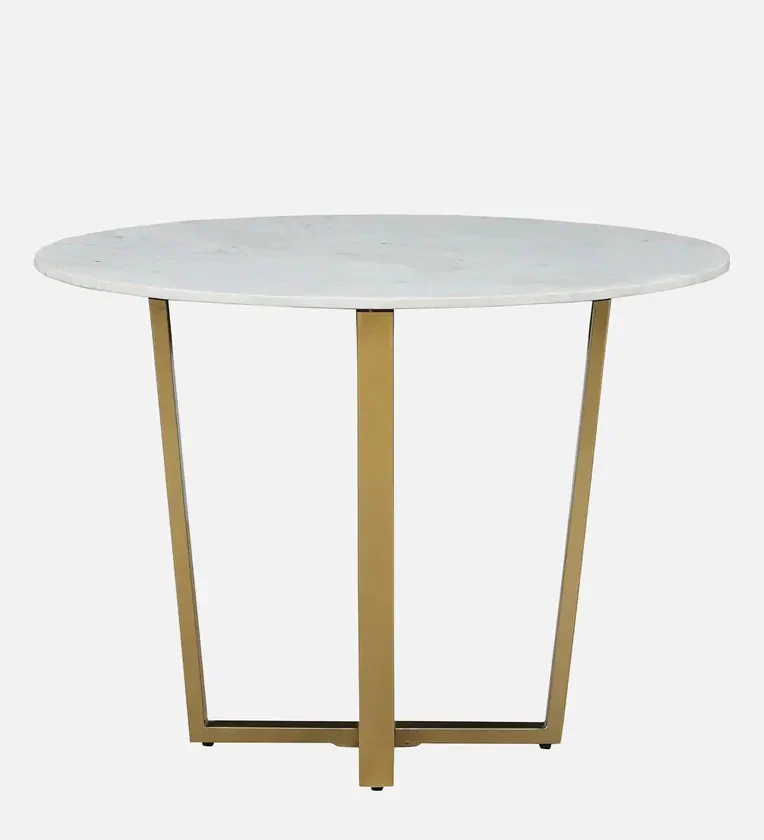 U Frame Metal Dining Table - Image 4
