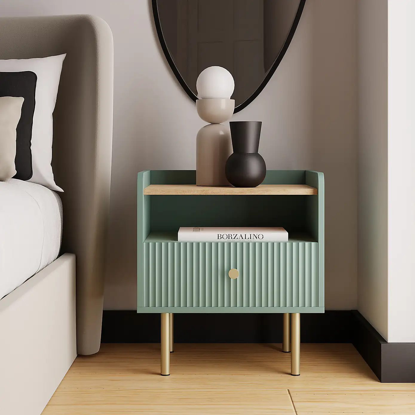 Verdeluxe Bedside Table - Image 2